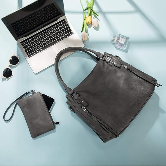 Durable vegan leather exterior