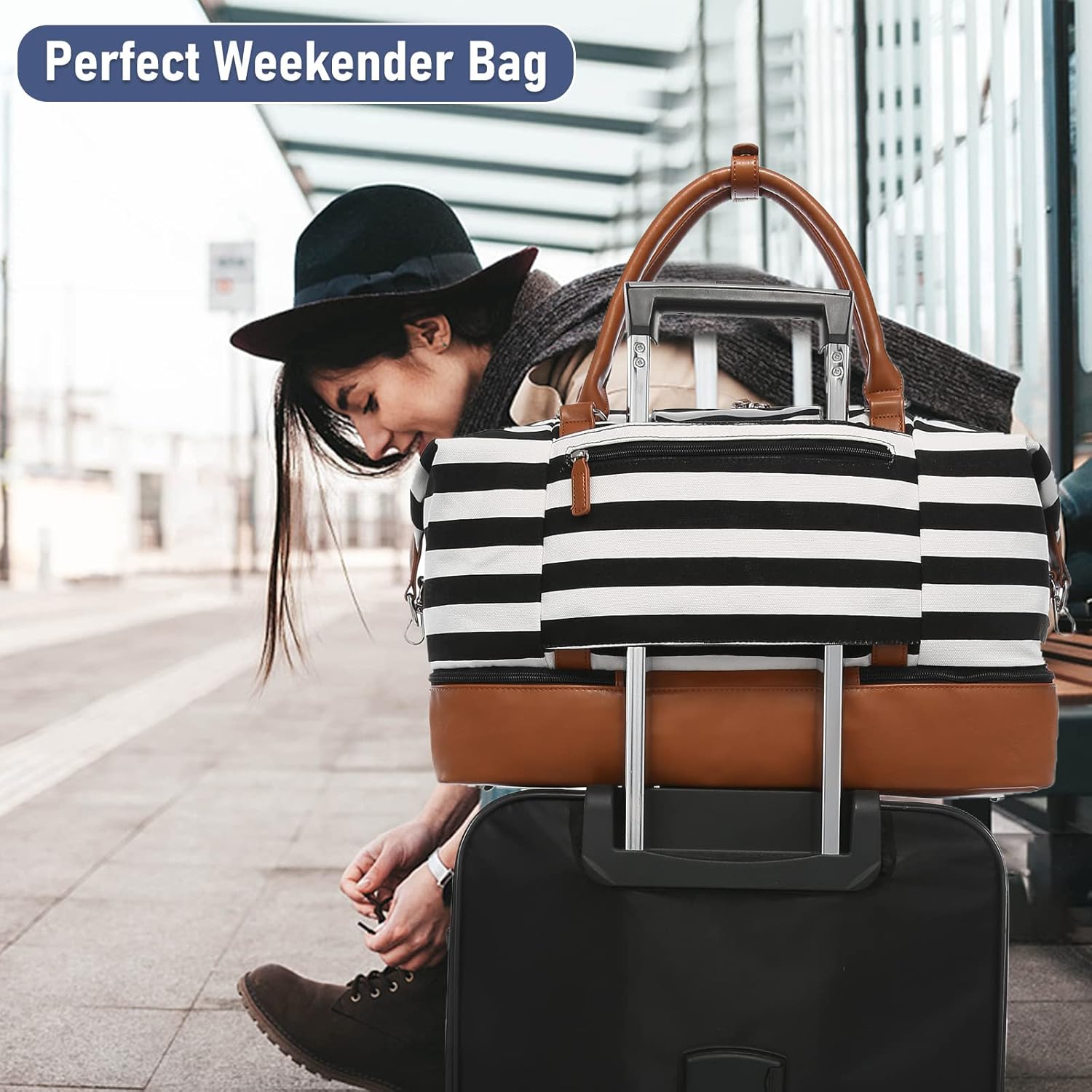 Roomy everyday capacity inside